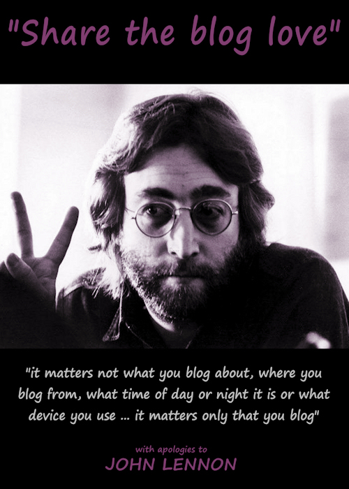 share the blog love