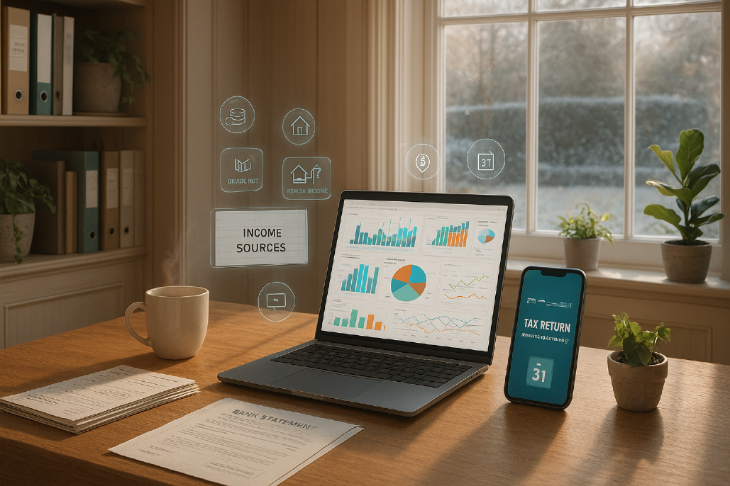 File a self assessment tax return, Crunching numbers tight, Owed or refunded