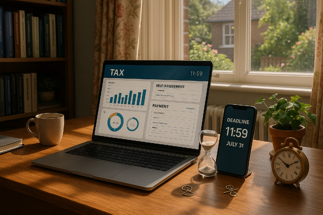 Deadline looming near, Taxes and NIC to be paid, Wallet feeling light