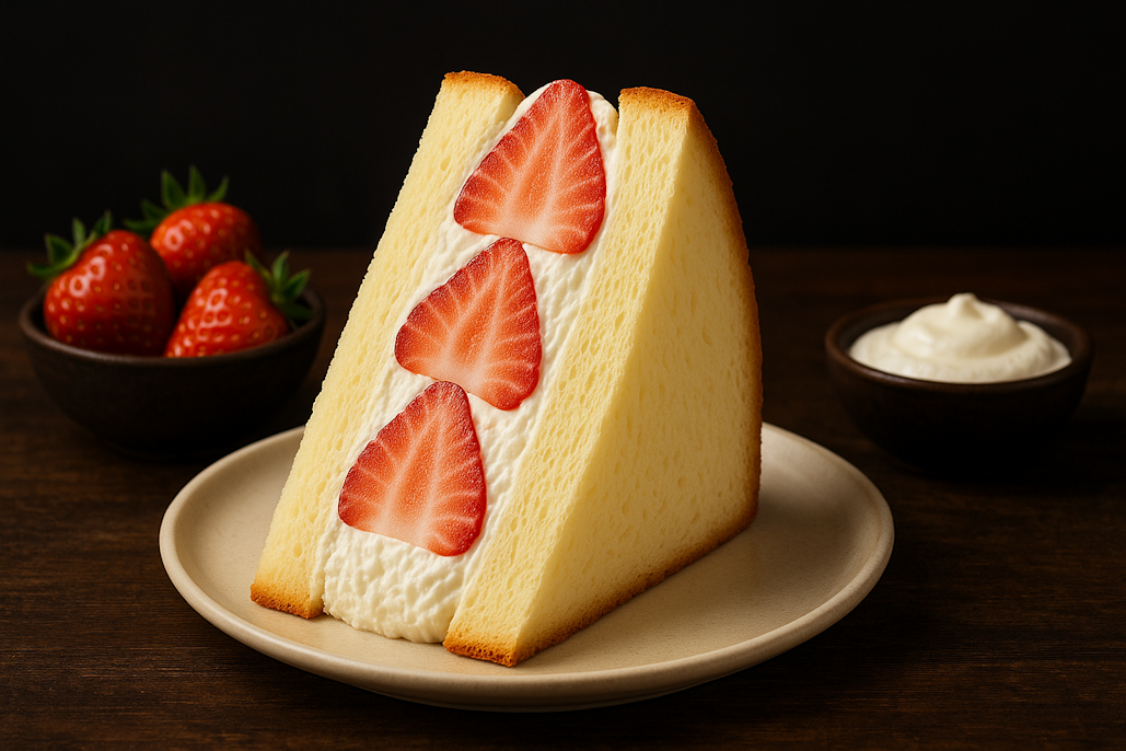 VAT on Strawberry And Creme Sandwiches, so sweet, Indulgence taxed high
