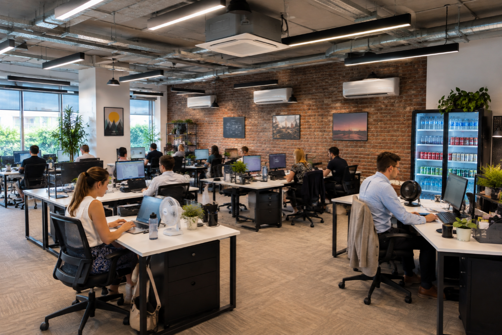 Recent heatwaves have caused businesses to lose billions, so ensure your team can stay productive