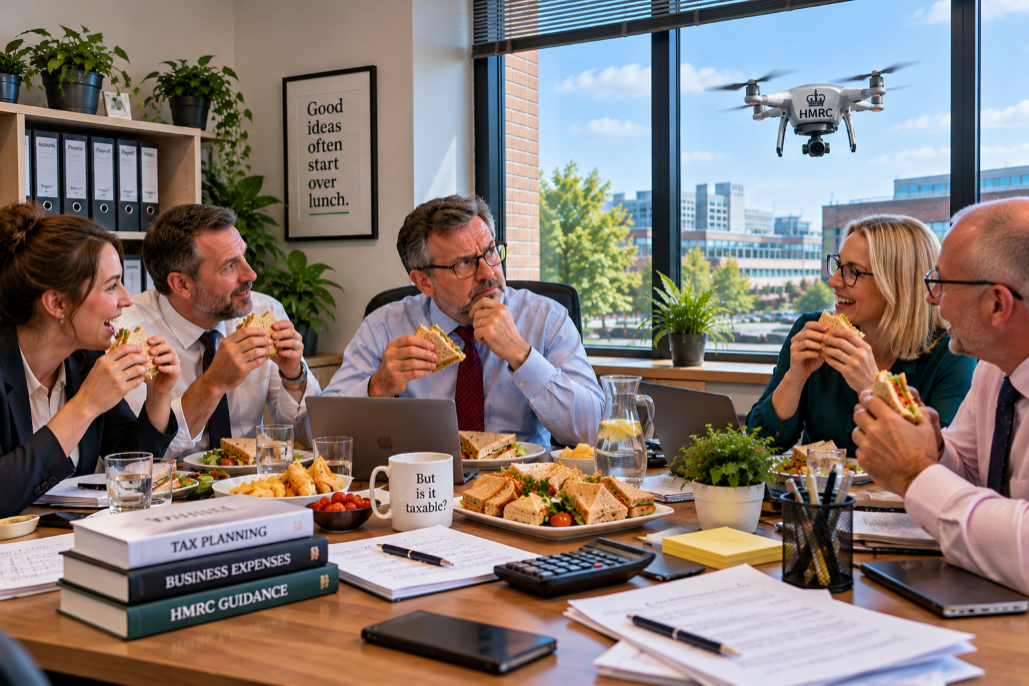 Working lunch tax rules can catch you out when a sandwich becomes a taxable perk rather than a simple meal