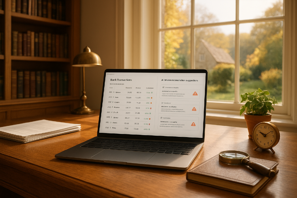 AI bank reconciliation in Xero, Efficient and swift, Balancing books with ease