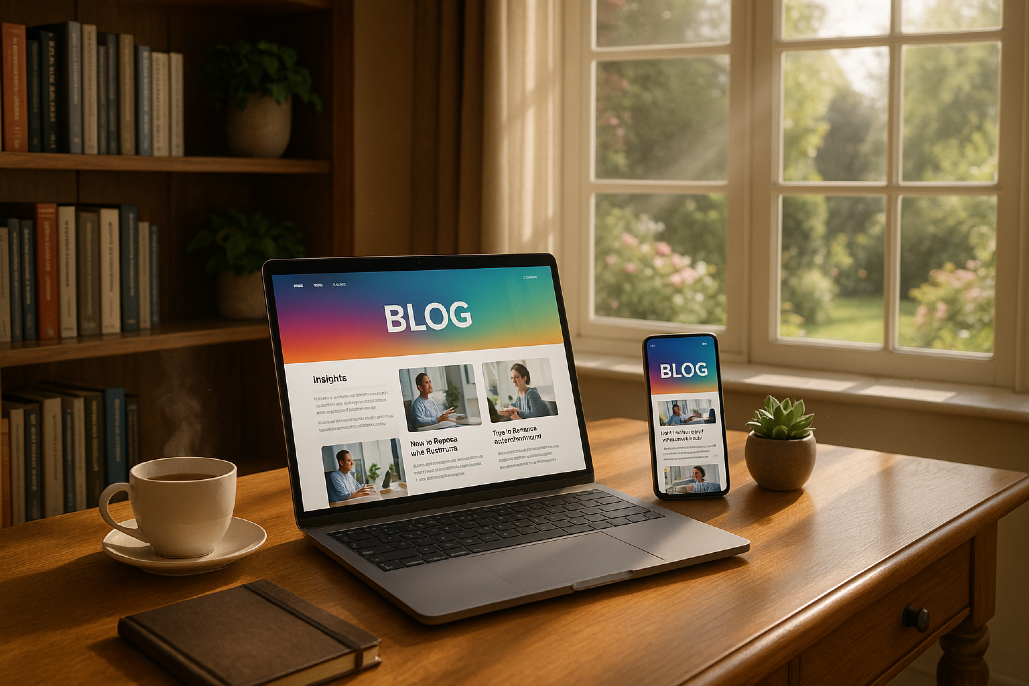 Blog posts fill the screen, knowledge and wisdom shared, soft power grows