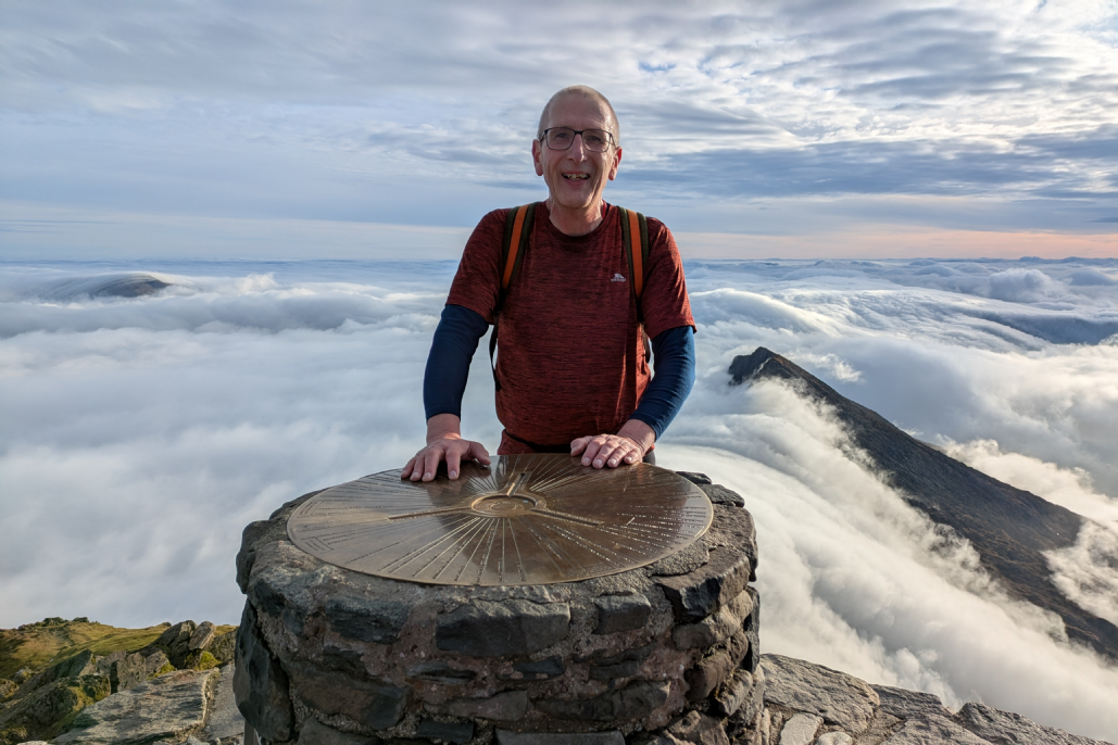 Merry Christmas time, Joy and love fill the mountain air, Peaceful winter's rhyme