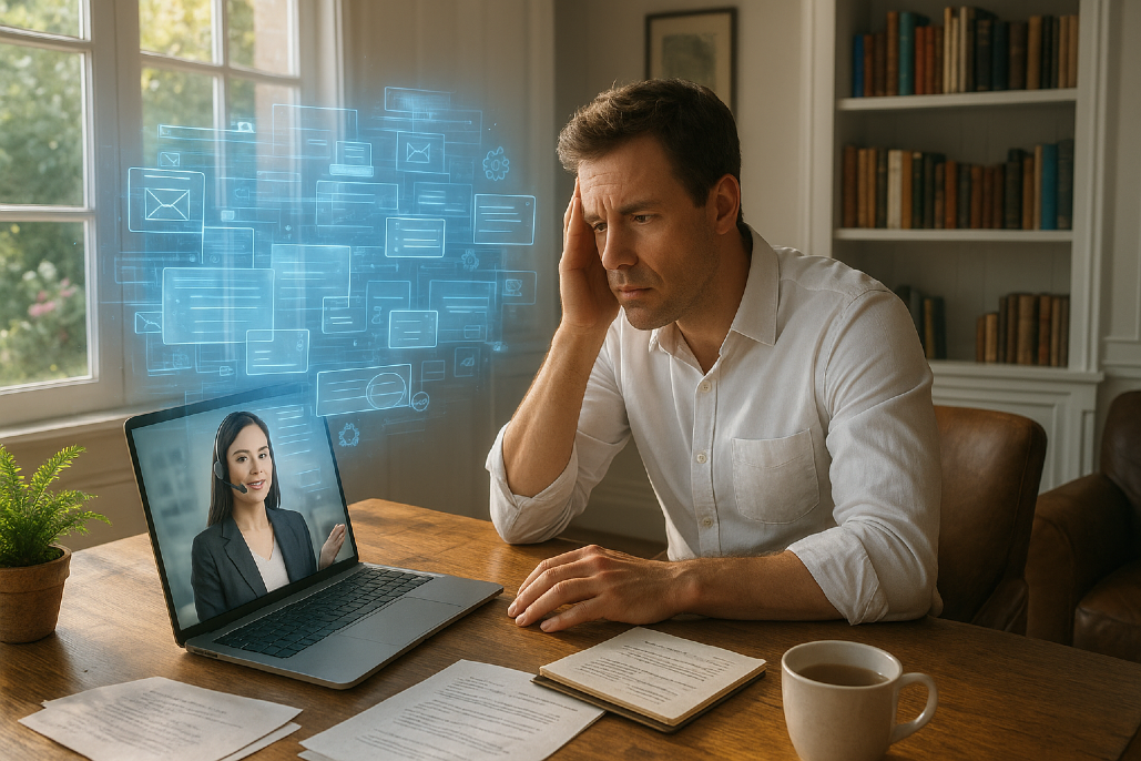 Small businesses waste time, Crushed by deadlines and demands, Yearning for success