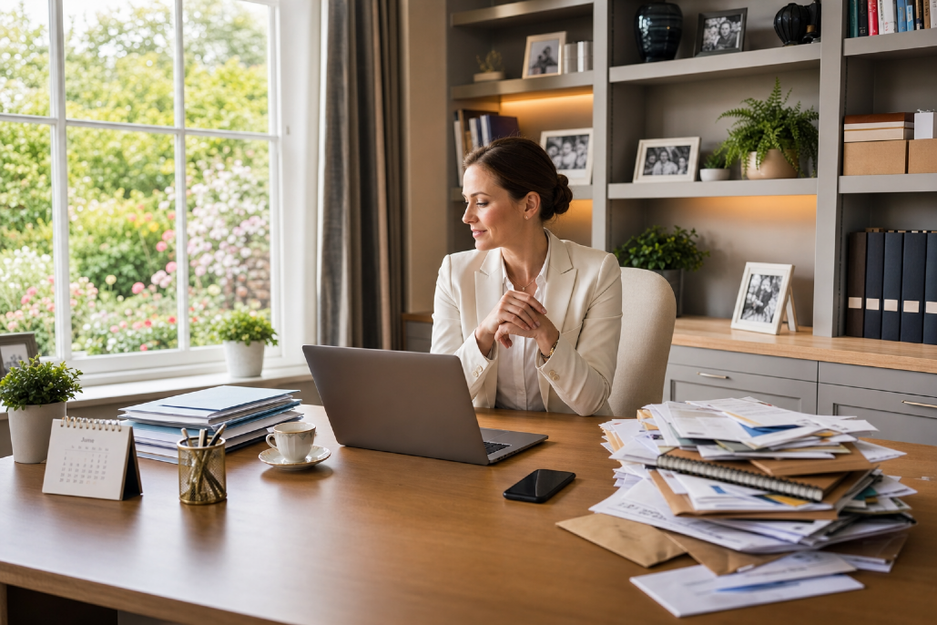 Working with a VA means your inbox can always be tidy, even if your desk isn't!