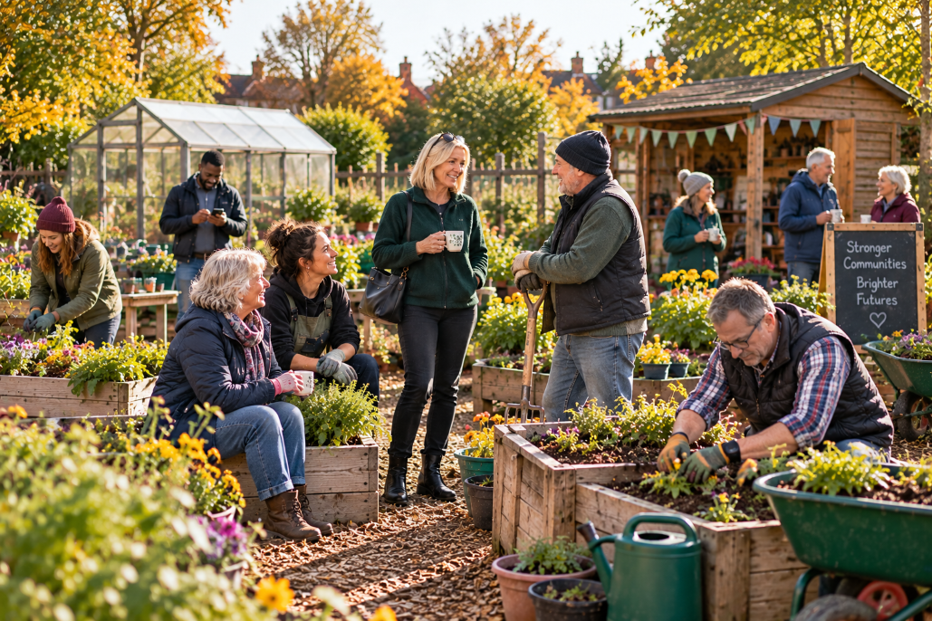 Helping people stay connected and supporting community projects that make a real difference