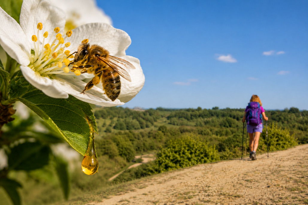 Sometimes you need to stop being the bee and become the honey instead!